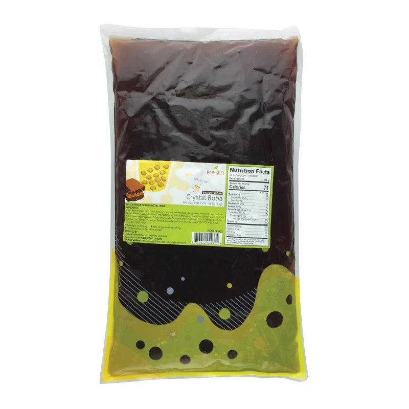 Cassonade | Perles de Boba de Cristal | Perles de Boba de Gelée d'Agar | Bossen Canada | Livraison gratuite au Canada pour les commandes de plus de 199 CAD