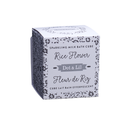 Cube lait de bain effervescent | Choisissez votre fragrance