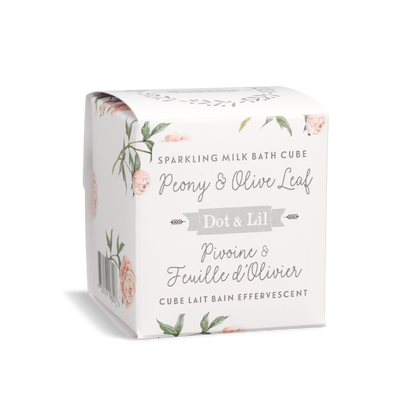 Cube lait de bain effervescent | Choisissez votre fragrance