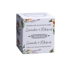 Cube lait de bain effervescent | Choisissez votre fragrance