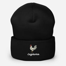 Bonnet à revers Leghorn