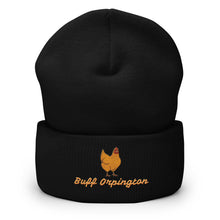 Tuque à revers Buff Orpington