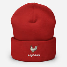Bonnet à revers Leghorn