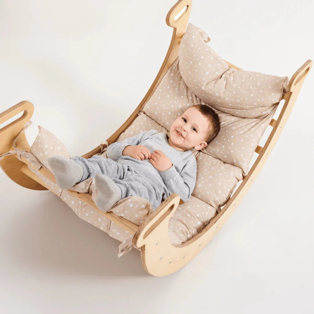 Coussin pour Arche d'Escalade & Balancelle – Beige (Coussin Uniquement)