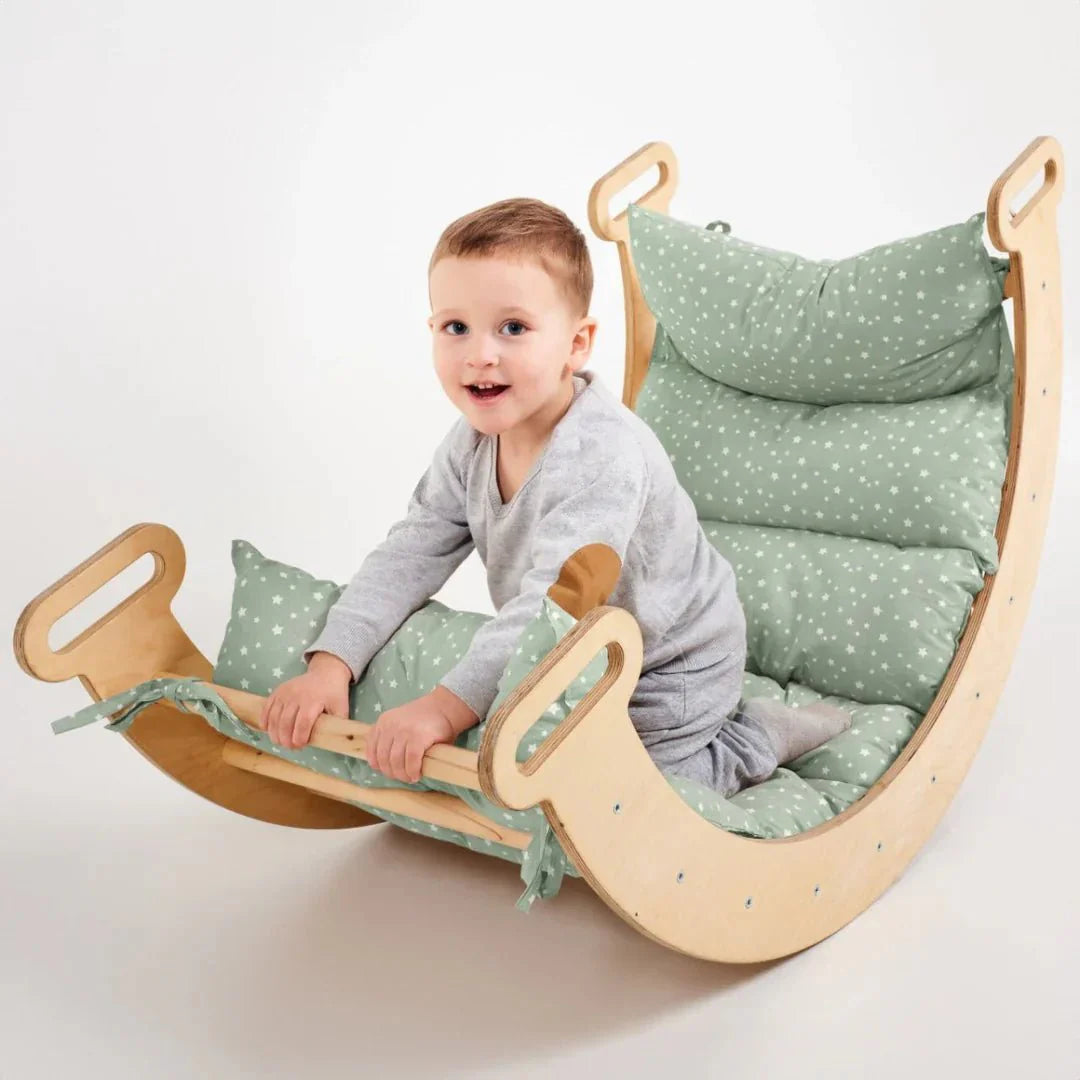Coussin pour Arche d'Escalade & Balancelle – Beige (Coussin Uniquement)