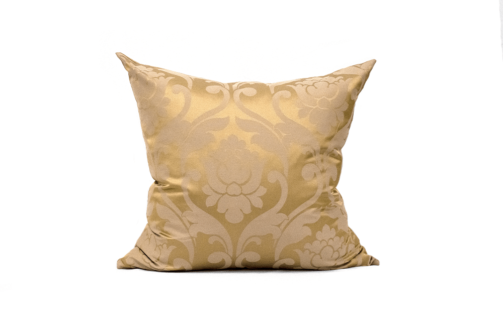 Housse de coussin florale champignon