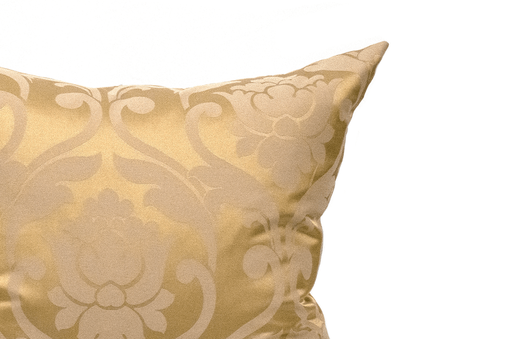 Housse de coussin florale champignon