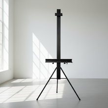 Chevalet de trépied métallique à angle réglable pour toiles jusqu'à 127 cm