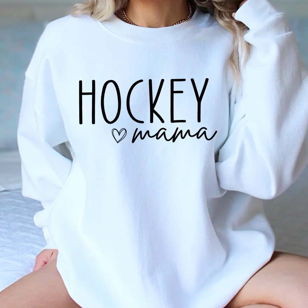 Sweat ras-du-cou Hockey Mama – Rustic Girls
