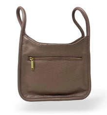 Sac à main en Cuir Platine, 2-en-1, Bianca