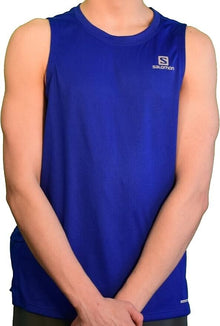 Salomon Men's Agile Running Tank Top with Stash Pocket Size XL