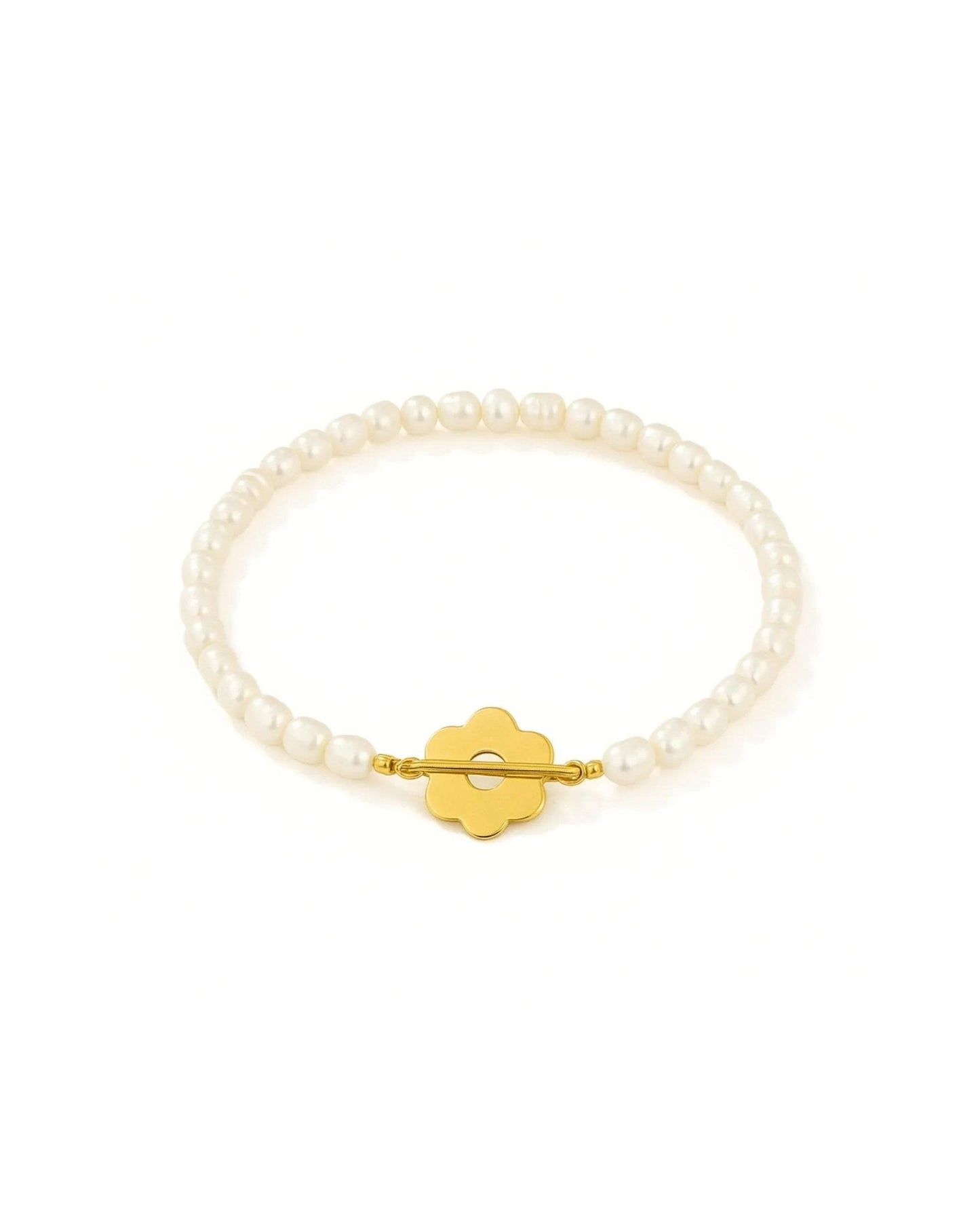 Daisy Pearl Bracelet
