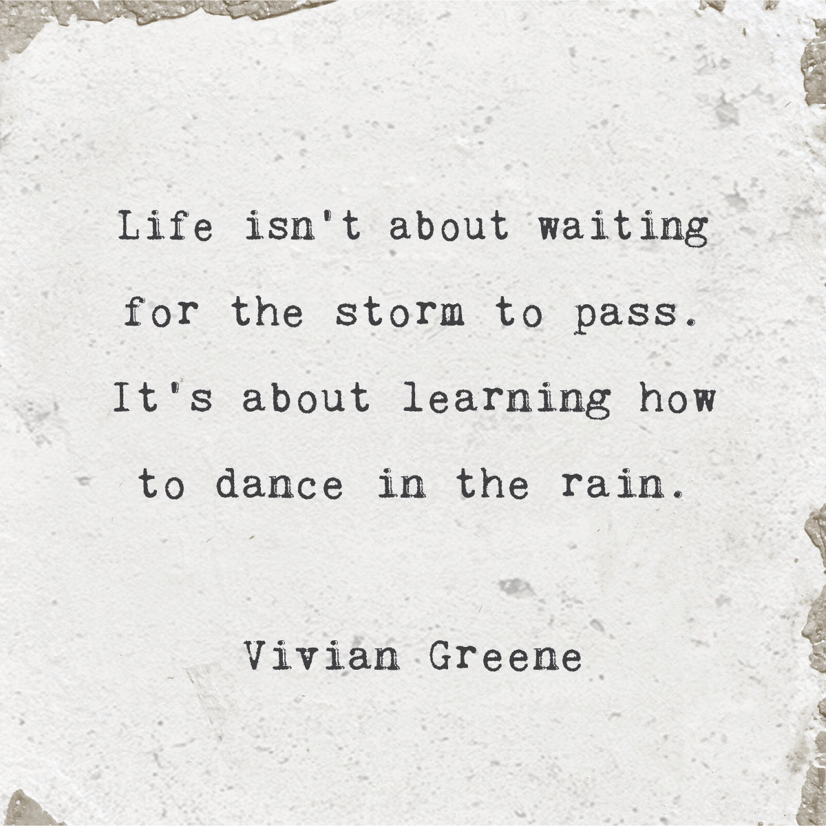 Marble Coasters - Little Gem - Dance in the Rain