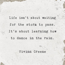 Marble Coasters - Little Gem - Dance in the Rain