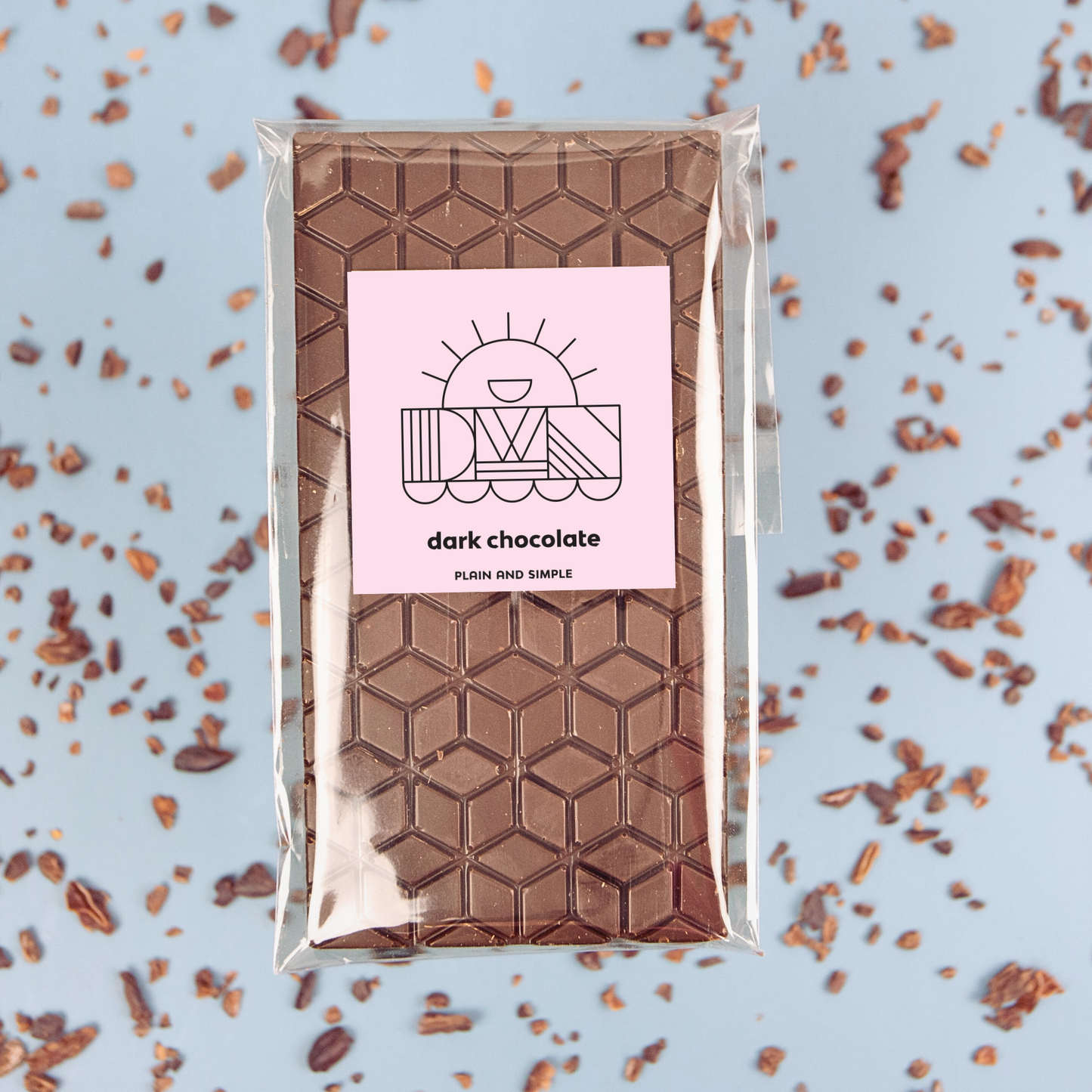 Tablette de chocolat noir