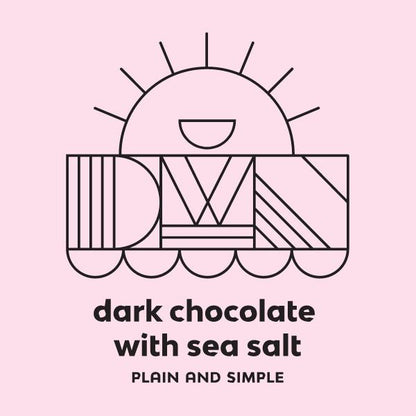 tablette de chocolat noir au sel de mer