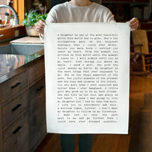 Tea Towel - Typewriter - Daughter