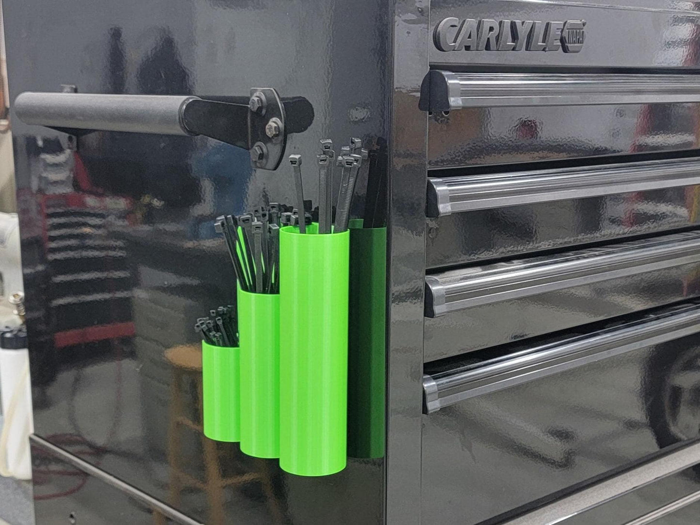 Zip Tie Holder - Magnetic or Wall Mount
