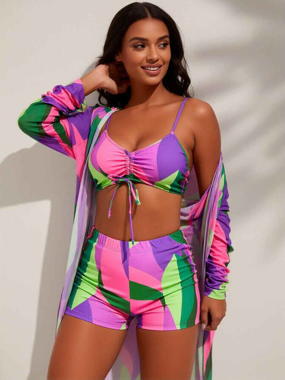 Ensemble de maillot de bain décontracté 2 pièces pour femme M182