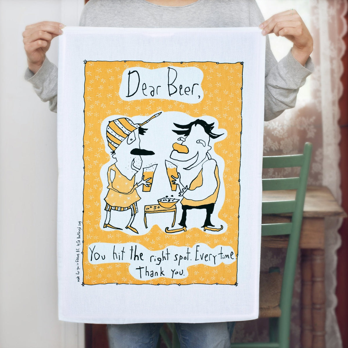 Tea Towel - Dear Beer