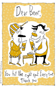 Tea Towel - Dear Beer