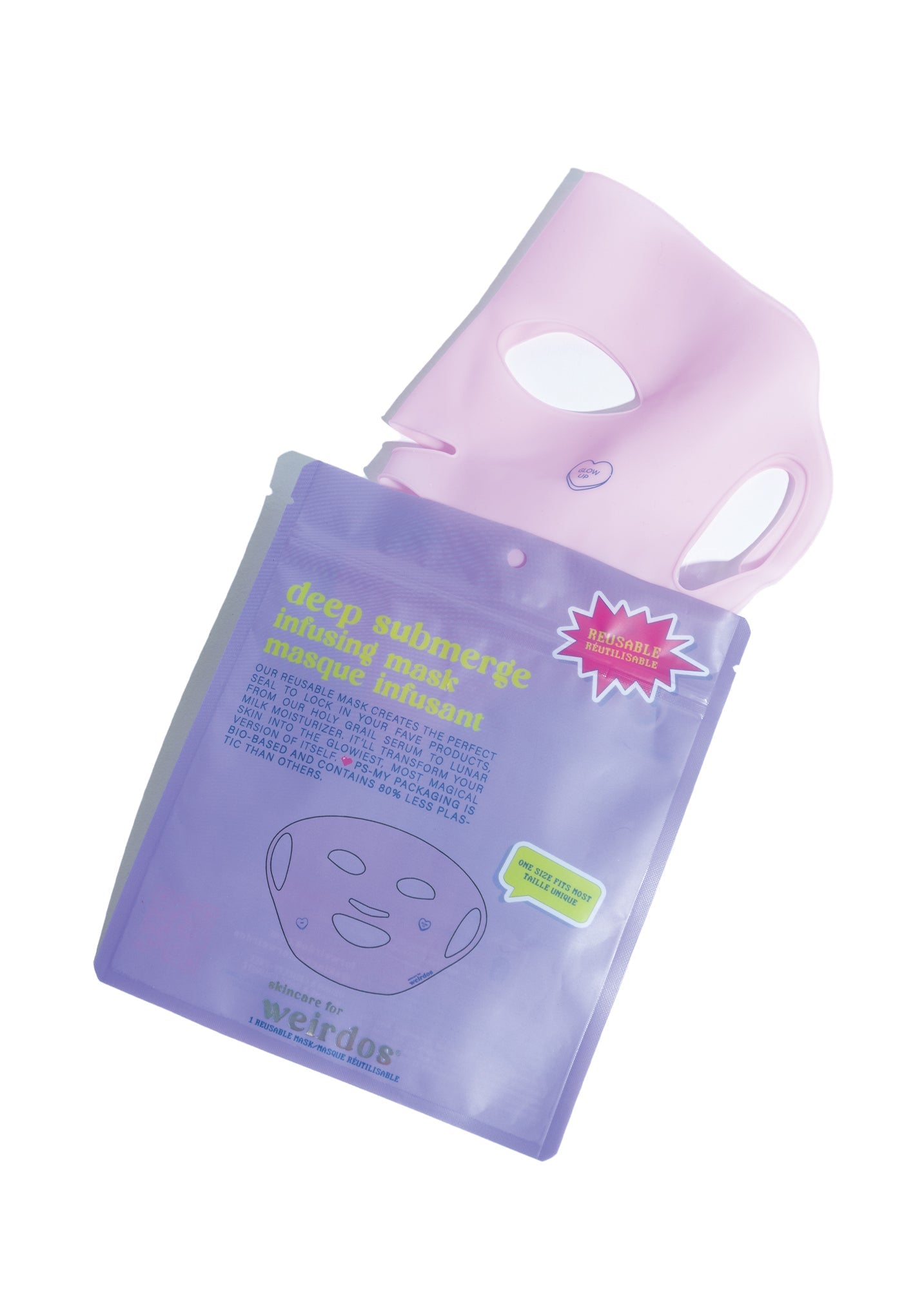 masque réutilisable infusion hydratation intense