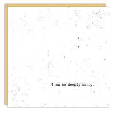 Stationery - Little Gem Card - I'm So Deeply Sorry
