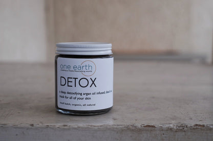 DÉTOX – Masque à l'argile de la mer Morte et à l'huile d'argan
