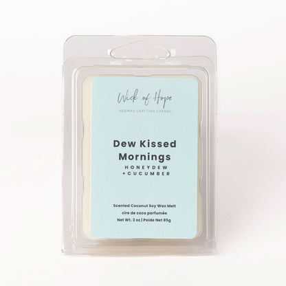 Dew Kissed Mornings Wax Melt | Honey Dew + Cucumber