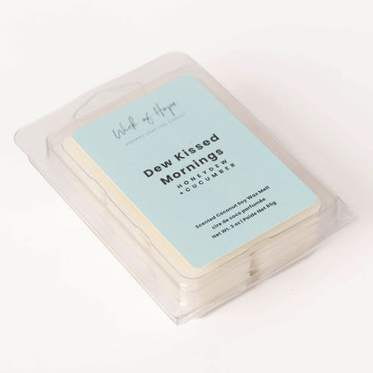 Dew Kissed Mornings Wax Melt | Honey Dew + Cucumber