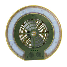 TRU De-LIGHT LiteBreeze Ventilateur/Lampe disque LED multifonction pour le travail et les loisirs - Utilisation intérieure/extérieure