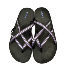 Sandales tongs compensées à brides Teva pour femme Mandalyn, violet scintillant, taille 10 US
