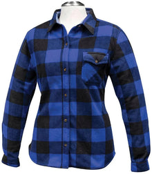 Misty Mountain Men's Polar Fleece Plaid Shirt
