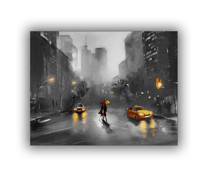 Décoration murale-Art figuratif New York- Impression sur toile