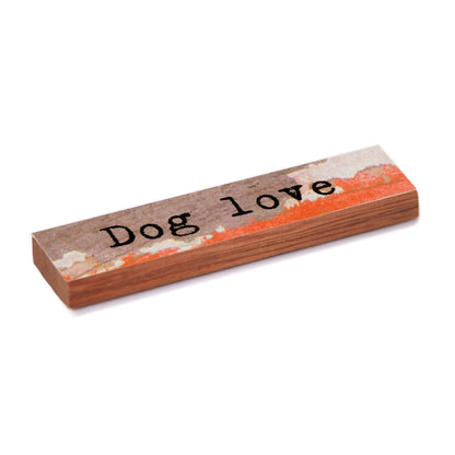 Timber Magnet - Dog Love
