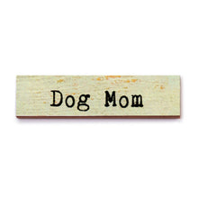 Aimant en bois - Maman de chien