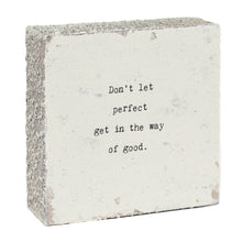 Art Block - Little Gem - Don't Let Perfect