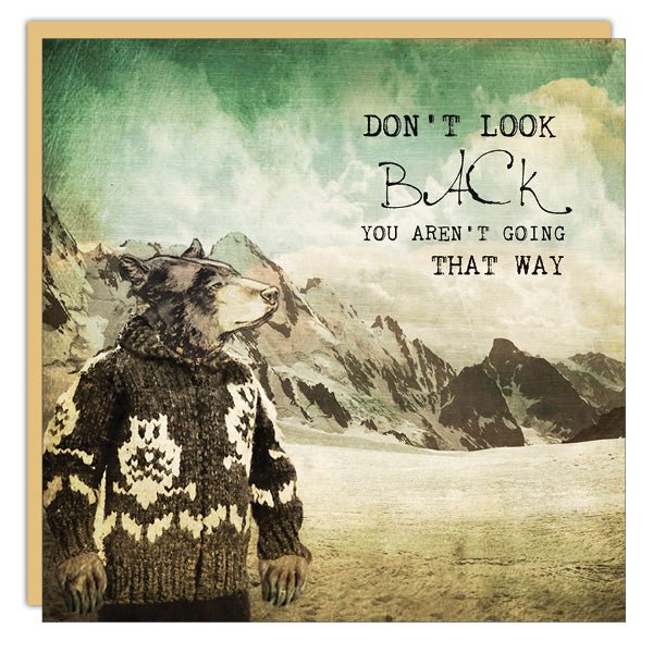 Stationery - Lost & Found Card - Don't Look Back