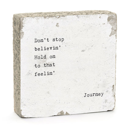 Art Block - Little Gem - Don't Stop Believing