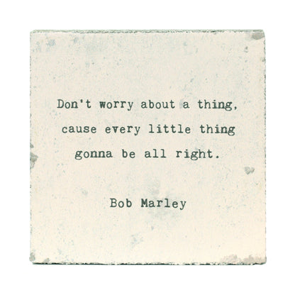 Art Block - Little Gem - Don't Worry (Bob Marley)