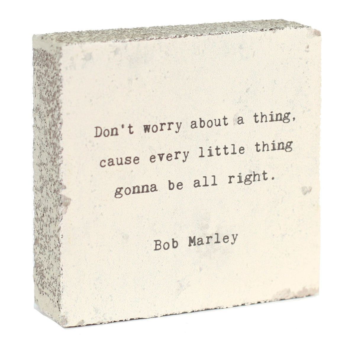 Art Block - Little Gem - Don't Worry (Bob Marley)