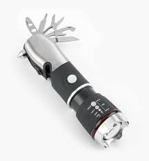 Outil multifonction 12-en-1 Focus Electronic avec lampe de poche à LED