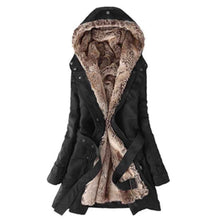 Women's Wool-Lined Mid-Length Cotton Coat – Detachable Lining Long-Sleeve Outerwear