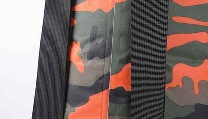 Sac étanche extérieur en polyester camouflage, sac à dos de plage portable à double bandoulière