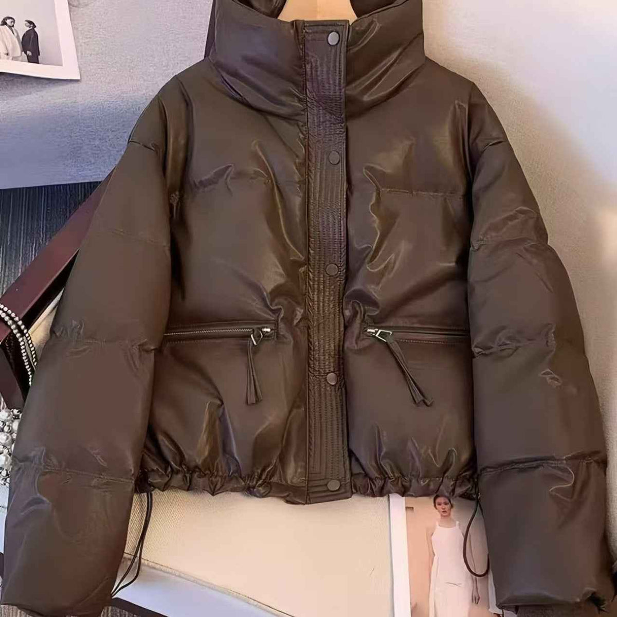 Women's Warm Wash-Free Loose-Fit Padded Cotton Coat