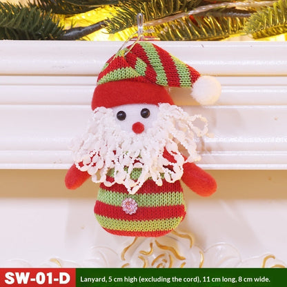 Christmas Tree Mini Ornaments Christmas Pendants