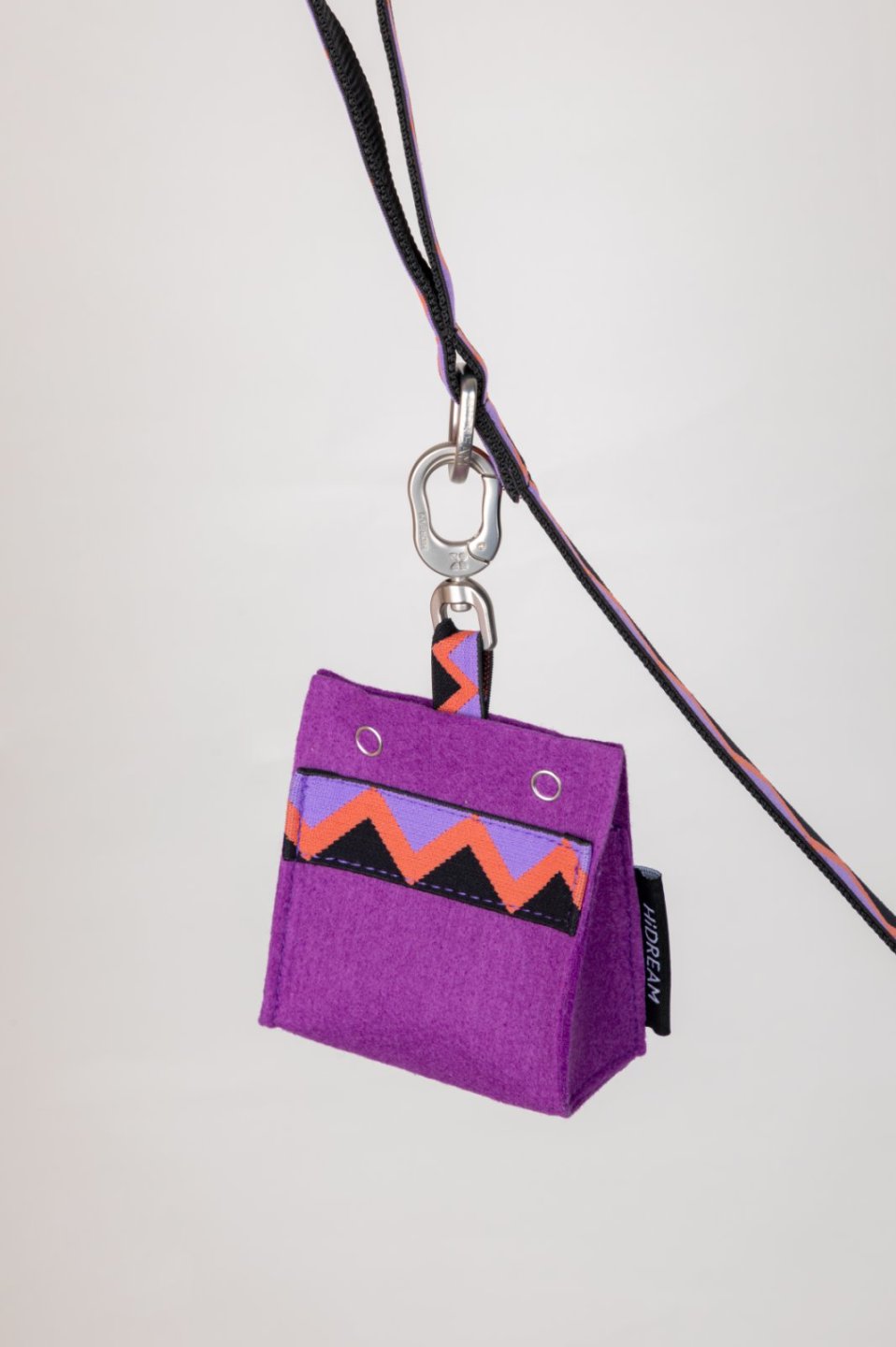 Momopets™ Série Arc-en-ciel – Distributeur de sacs à déjections canines en feutre
