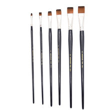 Aquaflex - Brown Synthetic Brush with Long Handle