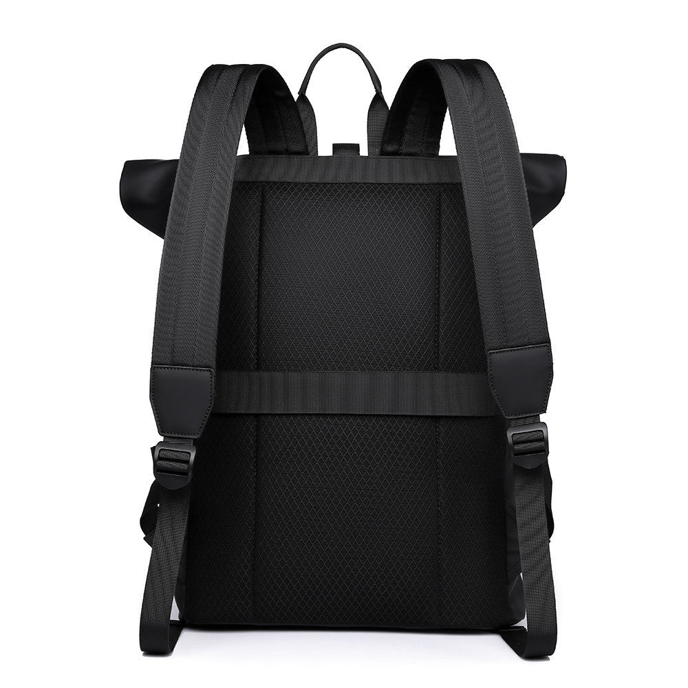 Fashionable Roll-top High-capacity Waterproof Travel Backpack
