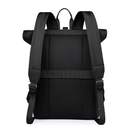 Fashionable Roll-top High-capacity Waterproof Travel Backpack